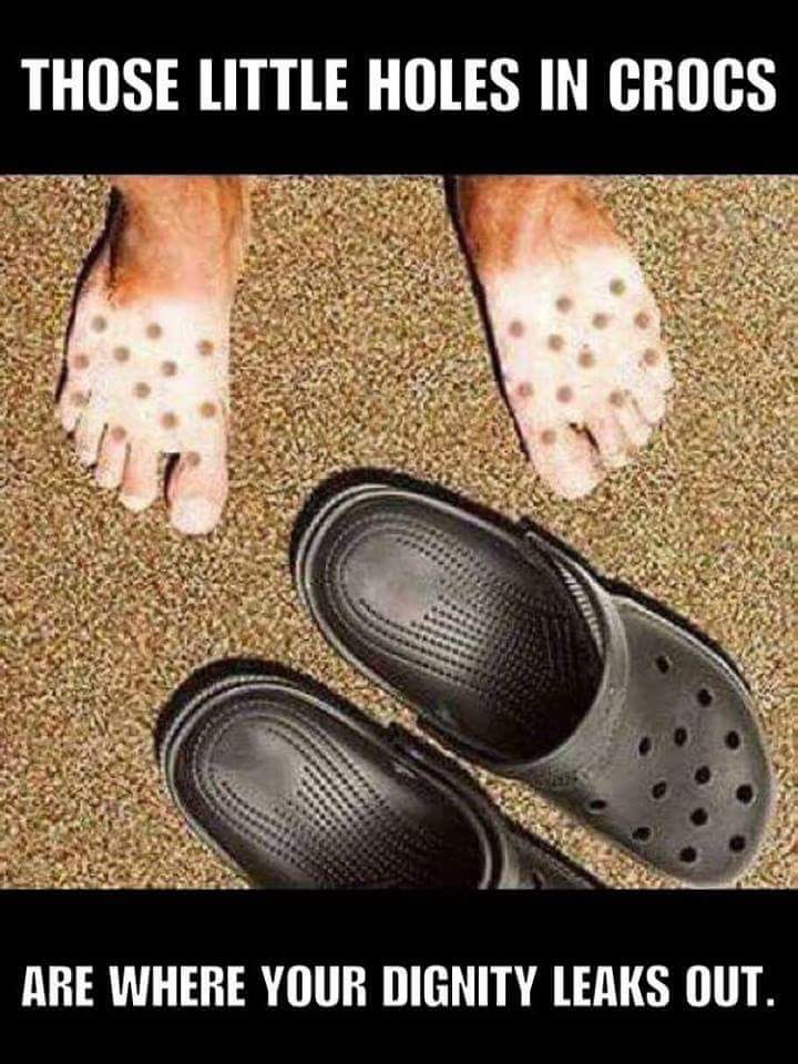 What a load of .... Croc | Croydon Total Footcare
